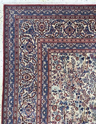 27005831g - Nain´Tudeshk´fein, Persien, um 1920, Korkwolle mit Seide, ca. 334 x 222 cm, ca. 1,0Mio. ...