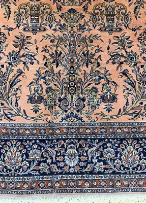 27005835b - ´Manchester´Keschan antik, Persien, um 1900, Manchester-Korkwolle auf Baumwolle, ca. ...