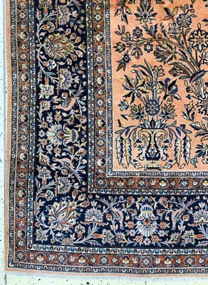 27005835c - ´Manchester´Keschan antik, Persien, um 1900, Manchester-Korkwolle auf Baumwolle, ca. ...