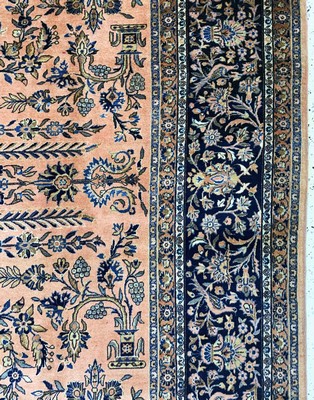 27005835f - ´Manchester´Keschan antik, Persien, um 1900, Manchester-Korkwolle auf Baumwolle, ca. ...