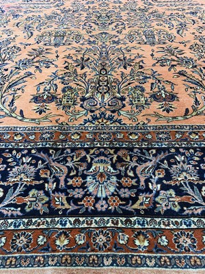 27005835k - ´Manchester´Keschan antik, Persien, um 1900, Manchester-Korkwolle auf Baumwolle, ca. ...