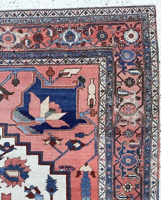 27005836i - Heriz´Serapi´antik, Persien, 19.Jhd, Wolle auf Baumwolle, ca. 395 x 280 cm, ...