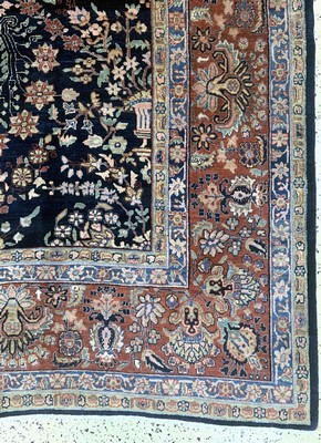 27005840a - Sarogh´Mohajeran´antik, Persien, um 1900, Korkwolle auf Baumwolle, ca. 473 x 300 cm, ...