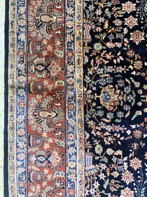 27005840d - Sarogh´Mohajeran´antik, Persien, um 1900, Korkwolle auf Baumwolle, ca. 473 x 300 cm, ...