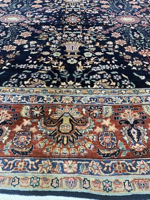 27005840k - Sarogh´Mohajeran´antik, Persien, um 1900, Korkwolle auf Baumwolle, ca. 473 x 300 cm, ...