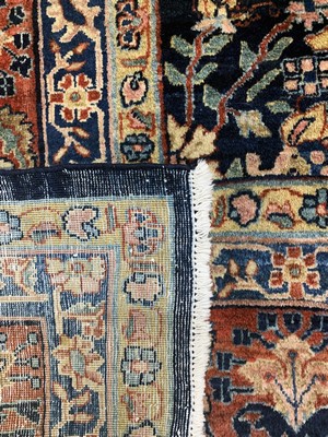 27005840l - Sarogh´Mohajeran´antik, Persien, um 1900, Korkwolle auf Baumwolle, ca. 473 x 300 cm, ...