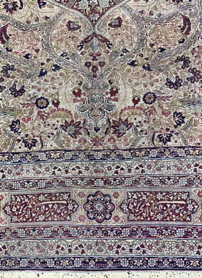 27005841b - Kerman´Lawar´antik, Persien, um 1900, Wolleauf Baumwolle, ca. 481 x 330 cm, ...