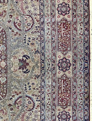 27005841f - Kerman´Lawar´antik, Persien, um 1900, Wolleauf Baumwolle, ca. 481 x 330 cm, ...