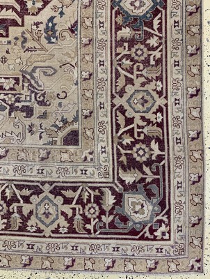 27005843a - Antiker´Amritsa´, Indien, 19.Jhd, Wolle auf Baumwolle, ca. 425 x 315 cm, ...