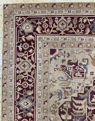 27005843g - Antiker´Amritsa´, Indien, 19.Jhd, Wolle auf Baumwolle, ca. 425 x 315 cm, ...