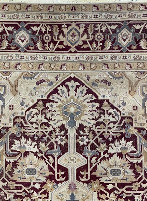 27005843h - Antiker´Amritsa´, Indien, 19.Jhd, Wolle auf Baumwolle, ca. 425 x 315 cm, ...