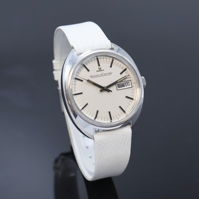 27005845b - Jaeger-LeCoultre Chronometre Referenz 24002-42seltene Herrenarmbanduhr in Stahl, Schweiz ...