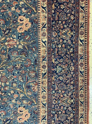 27005856f - Antiker Keschan Kork, Persien, um 1900, Korkwolle auf Baumwolle, ca. 298 x 211 cm, EHZ: ...