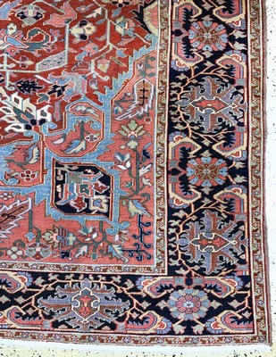 27005862a - Heriz´Sharabian´antik Persien, Sakineh-Khanoom Design, 19.Jhd, Wolle auf Baumwolle, ca. ...