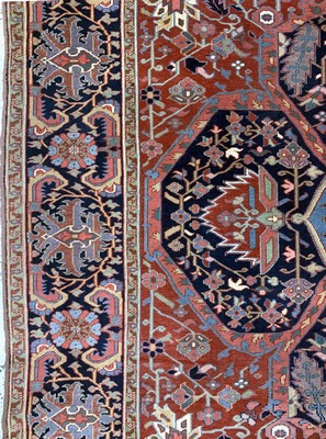 27005862e - Heriz´Sharabian´antik Persien, Sakineh-Khanoom Design, 19.Jhd, Wolle auf Baumwolle, ca. ...