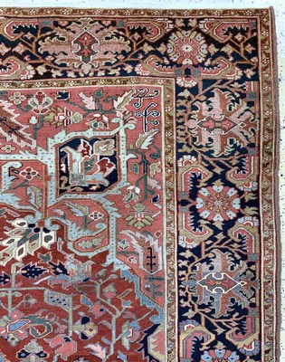 27005862i - Heriz´Sharabian´antik Persien, Sakineh-Khanoom Design, 19.Jhd, Wolle auf Baumwolle, ca. ...