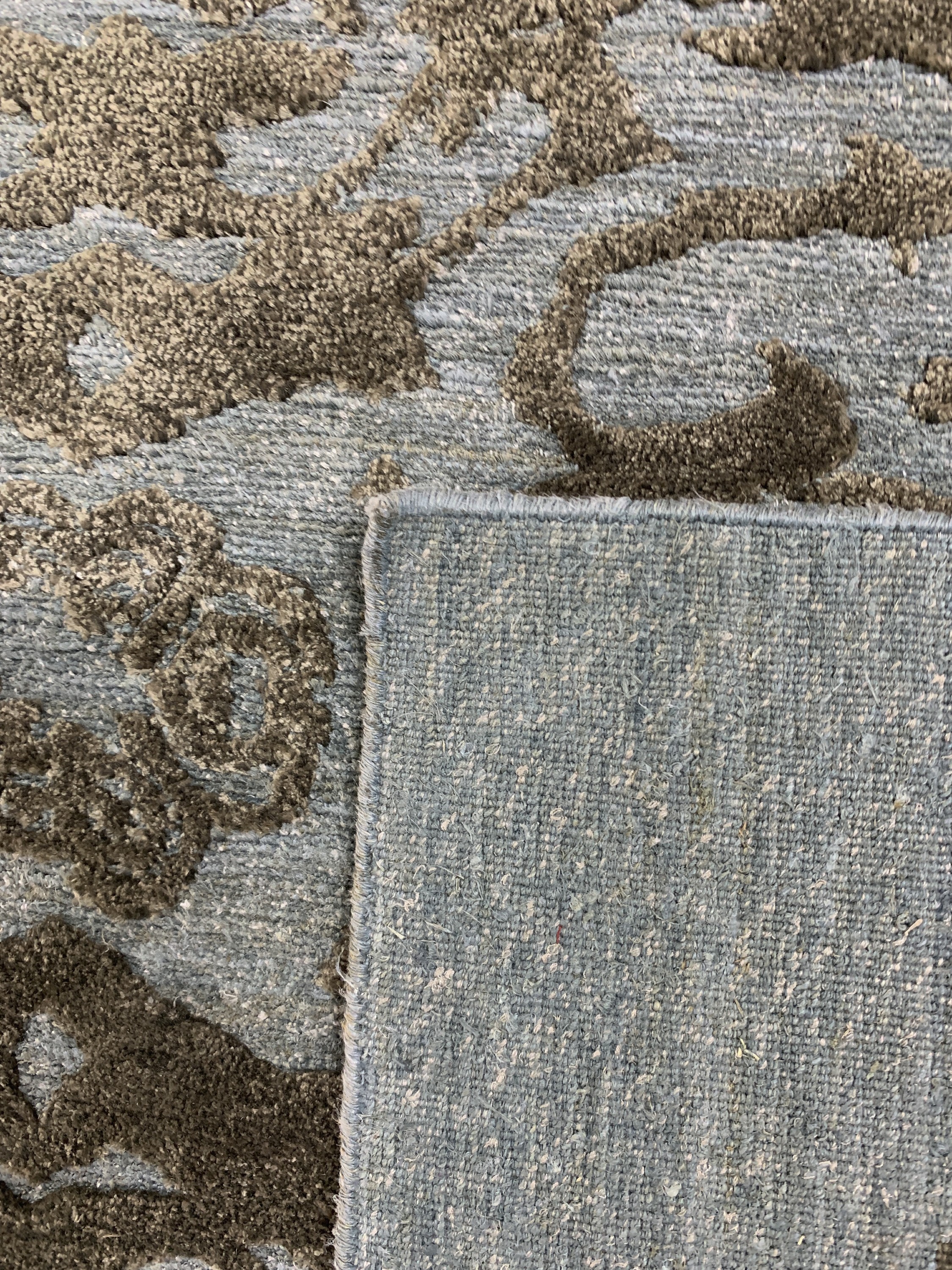 Detail i: Nepal fein"relief", Ende 20.Jhd, Wolle auf Baumwolle, ca. 361 x 279 cm, EHZ: 1-2. Auftragsarbeit.