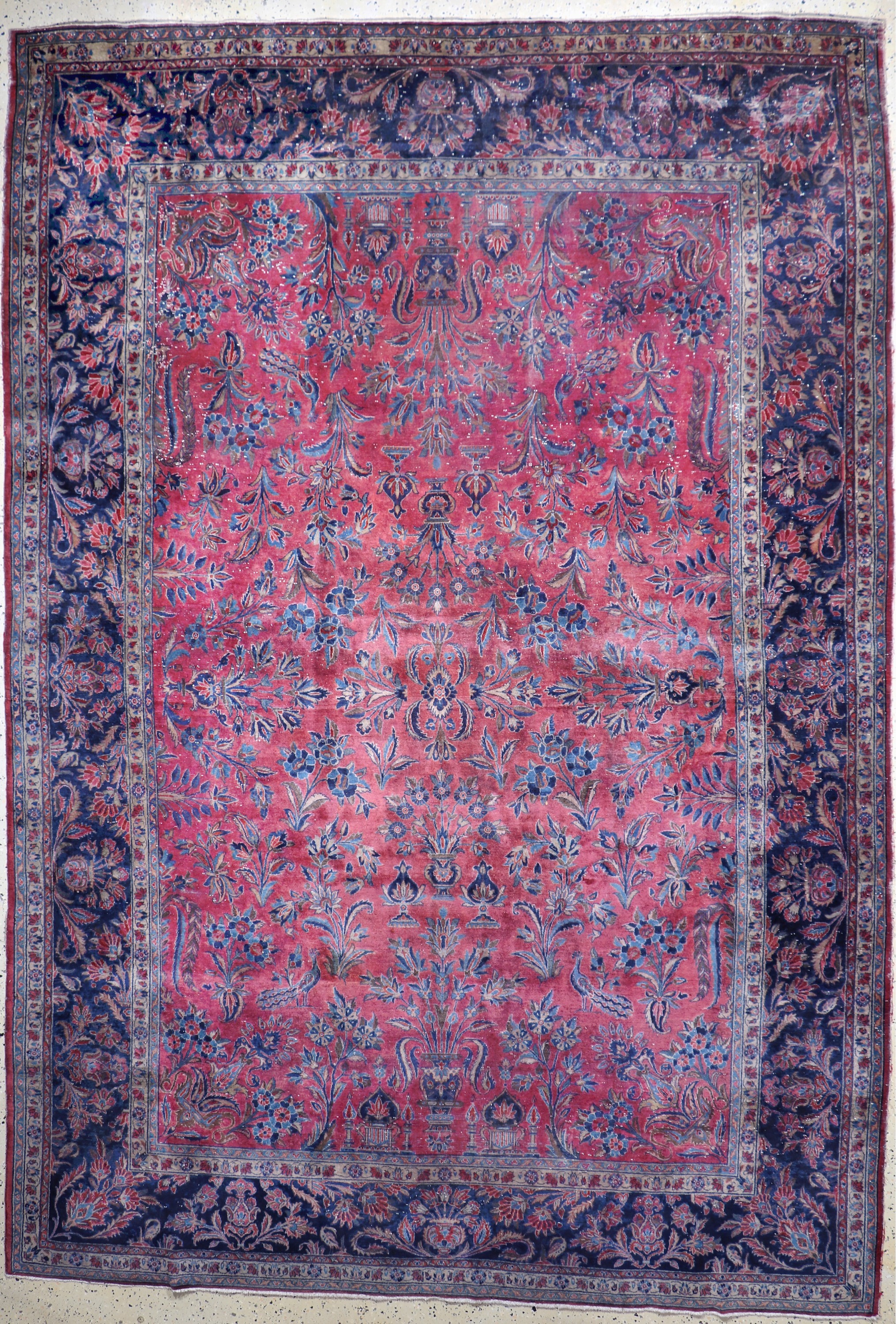 Image 27005935 - ´Manchester´Keschan´antik, Persien, um 1900, Manchester-Korkwolle auf Baumwolle, ca. ...