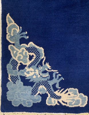 27005904b - Peking´Drachen-Teppich´, China, um 1900, Wolle auf Baumwolle, ca. 190 x 190 cm, ...