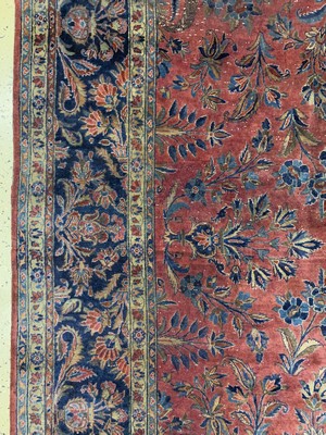 27005935d - ´Manchester´Keschan´antik, Persien, um 1900, Manchester-Korkwolle auf Baumwolle, ca. ...