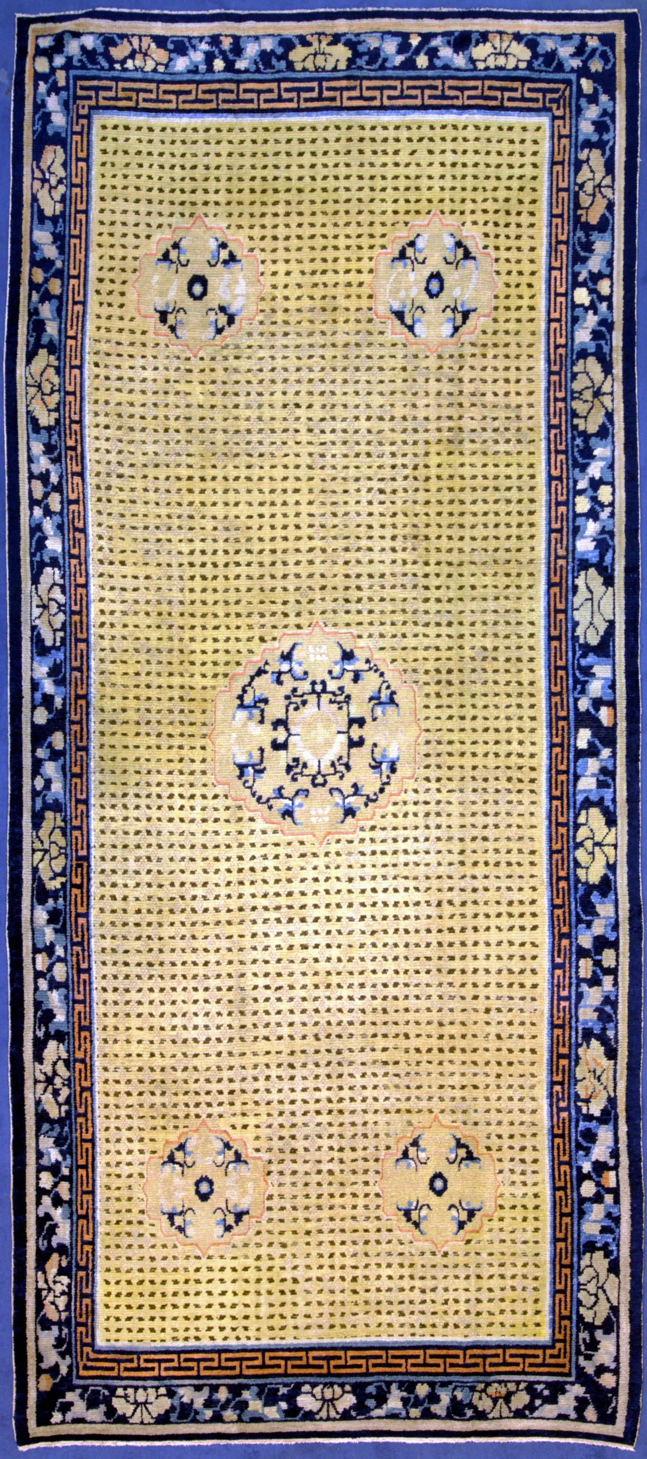 Image 27006033 - Früher Ning-Hsia, China, 18.Jhd, Wolle auf Baumwolle, ca. 409 x 181 cm, EHZ: 2, ...