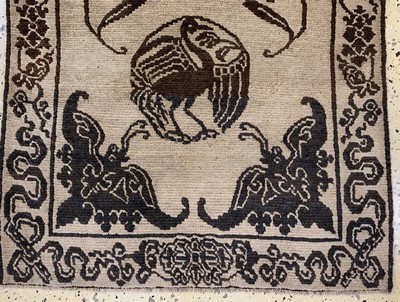 27006133c - Schigatse´Khaden´alt, Tibet, um 1920-1930, Wolle auf Baumwolle, ca. 167 x 85 cm, EHZ: 2