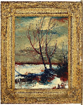 27006143k - Karl Philip Spitzer, 1887-1959 Speyer, Winterlandschaft, signiert und datiert 1959, ...
