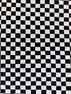27006146d - Tibet´Schachbrett´Motiv, um 1920-1930, Wolle auf Baumwolle, ca. 293 x 86 cm, EHZ: 1-2