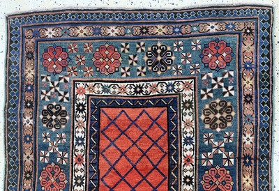 27006171a - Antiker´Talisch´Kazak, Kaukasus, 19.Jhd, Wolle auf Wolle, ca. 257 x 122 cm, ...