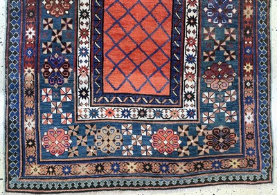 27006171c - Antiker´Talisch´Kazak, Kaukasus, 19.Jhd, Wolle auf Wolle, ca. 257 x 122 cm, ...