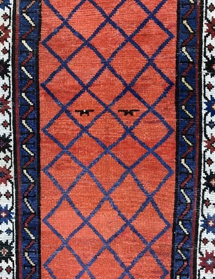 27006171d - Antiker´Talisch´Kazak, Kaukasus, 19.Jhd, Wolle auf Wolle, ca. 257 x 122 cm, ...