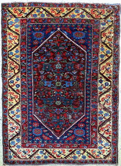 Image Antiker Kula, Türkei, 19.Jhd, Wolle auf Wolle, ca. 195 x 140 cm, EHZ: 3, (restauriert)