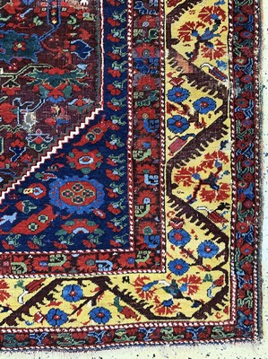 27006178a - Antiker Kula, Türkei, 19.Jhd, Wolle auf Wolle, ca. 195 x 140 cm, EHZ: 3, (restauriert)