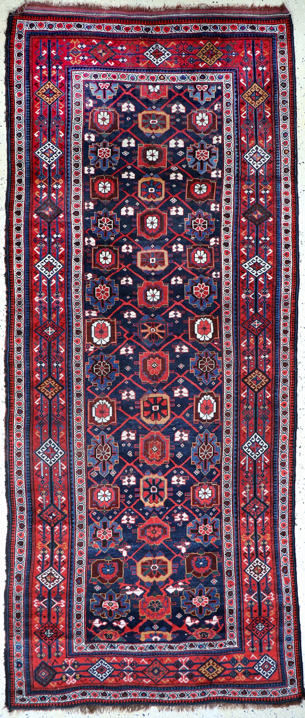 Image 27006206 - Antiker Weramin, Persien, 19.Jhd, Wolle aufWolle, ca. 308 x 110 cm, EHZ: 2-3