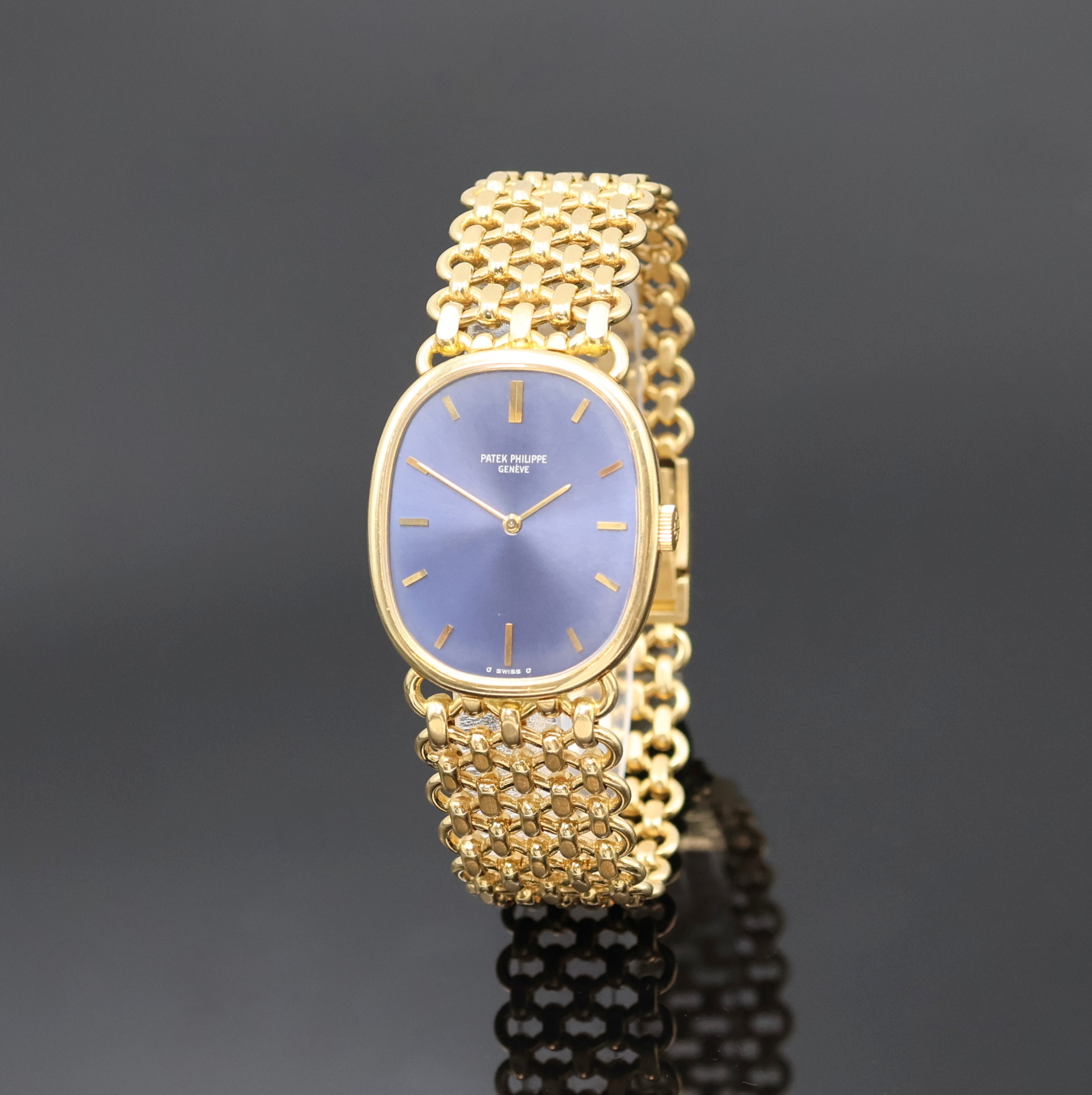 Image 27006283 - PATEK PHILIPPE Ellipse Armbanduhr in GG 750/000 Referenz 3848/1, Schweiz um 1980, ...