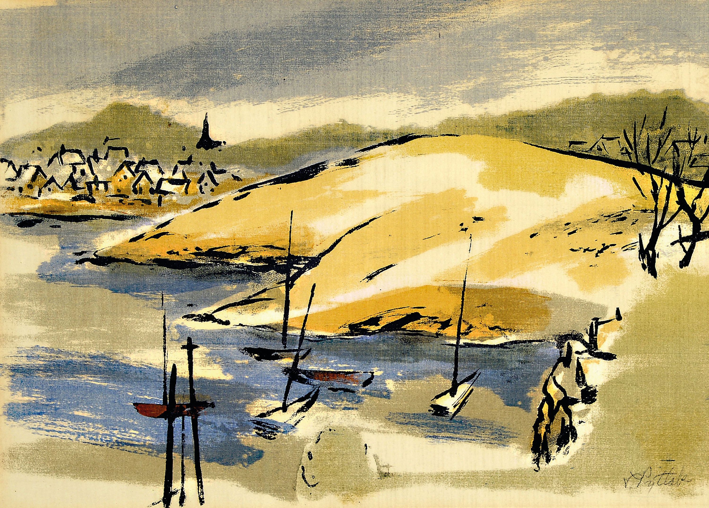 Image 27006742 - Leonard Pytlak, 1910 New Jersey-1998, 2 Serigraphien, ´Gull´s Haven´ Ed. 55 und ´The ...