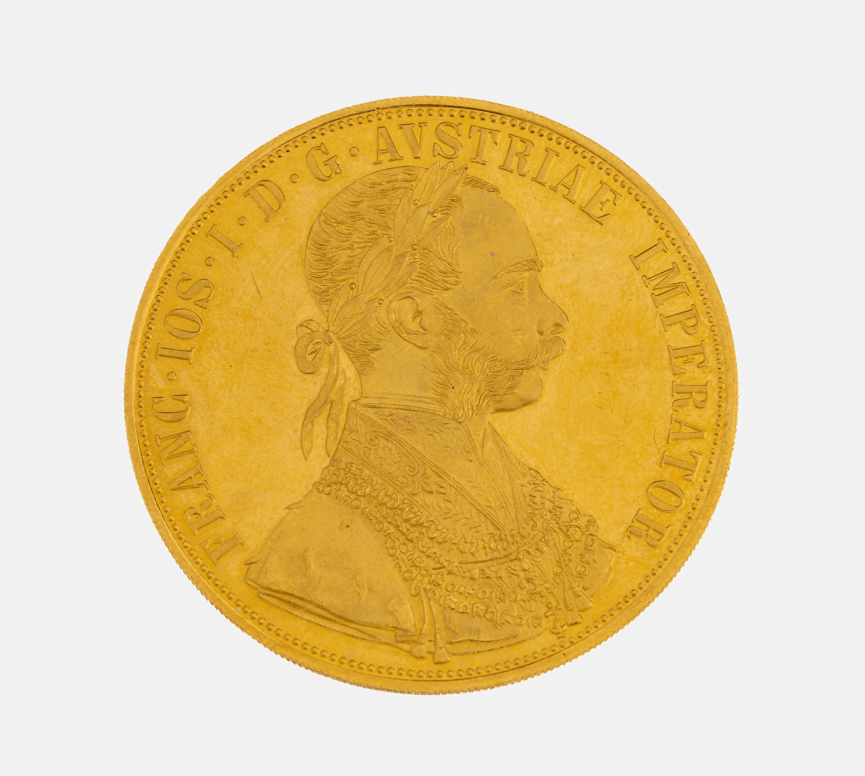 Image 27007037 - Goldmünze 4 Dukaten, Österreich Ungarn 1915, Franz Joseph I., offizielle Nachprägung