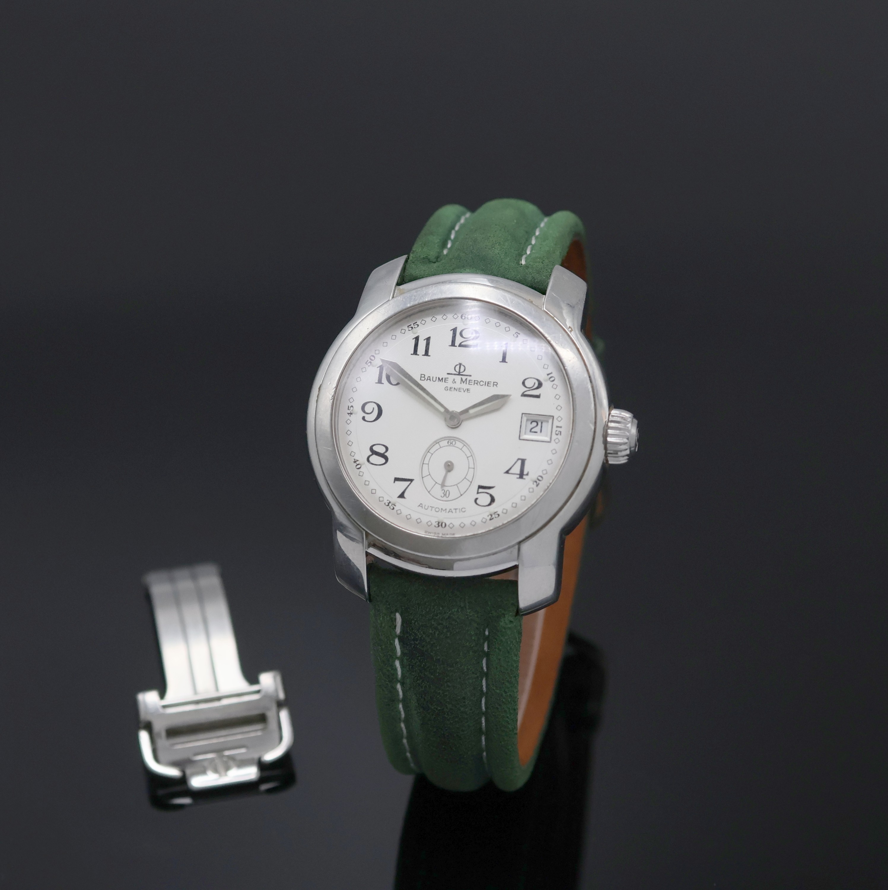 Image 27007065 - BAUME & MERCIER Capeland Herrenarmbanduhr Referenz MV045221, Schweiz um 2005, Automatik, ...