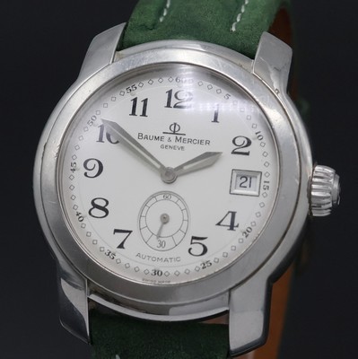 27007065a - BAUME & MERCIER Capeland Herrenarmbanduhr Referenz MV045221, Schweiz um 2005, Automatik, ...