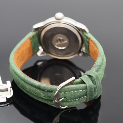 27007065c - BAUME & MERCIER Capeland Herrenarmbanduhr Referenz MV045221, Schweiz um 2005, Automatik, ...