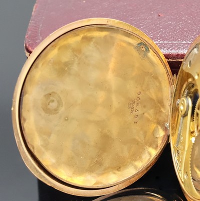 27007066f - PAUL VUILLE-PERRET Savonette Herrentaschenuhr in RG 585/000, Schweiz um 1910, guill. 2- ...