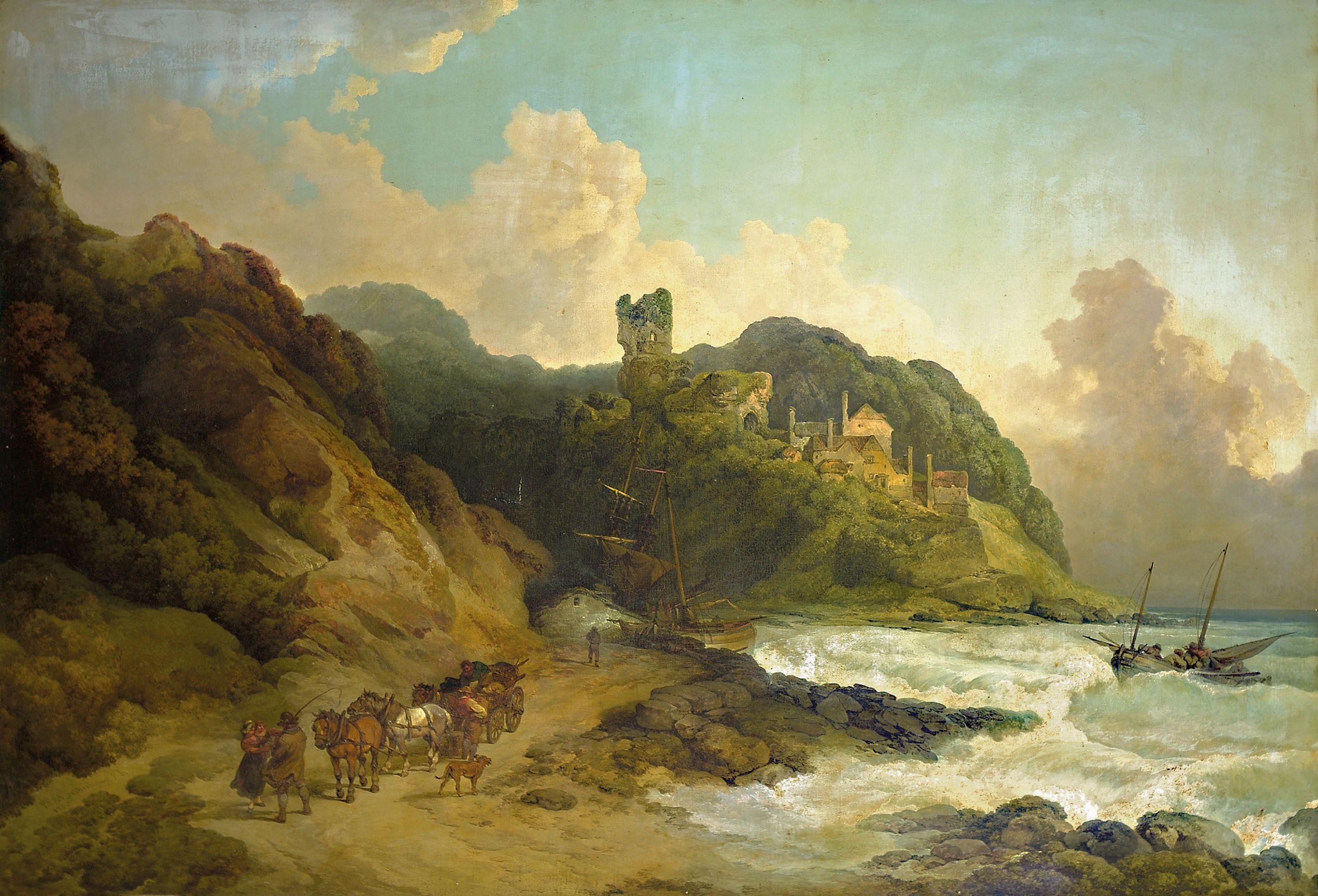 Image 27007315 - Philip Jacob de Loutherbourg der Jüngere, 1740 Straßburg-1812 Chiswick, große ...