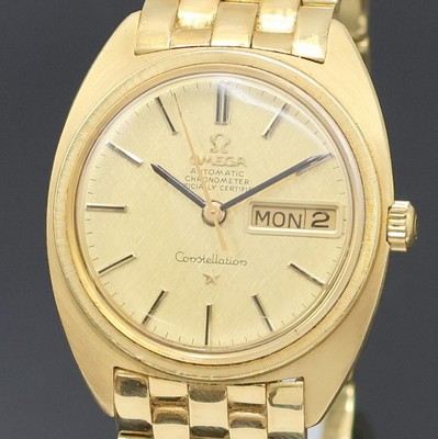 27007366a - OMEGA Constellation Chronometer Herrenarmbanduhr in GG 750/000, Schweiz um 1969, ...