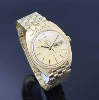 27007366b - OMEGA Constellation Chronometer Herrenarmbanduhr in GG 750/000, Schweiz um 1969, ...