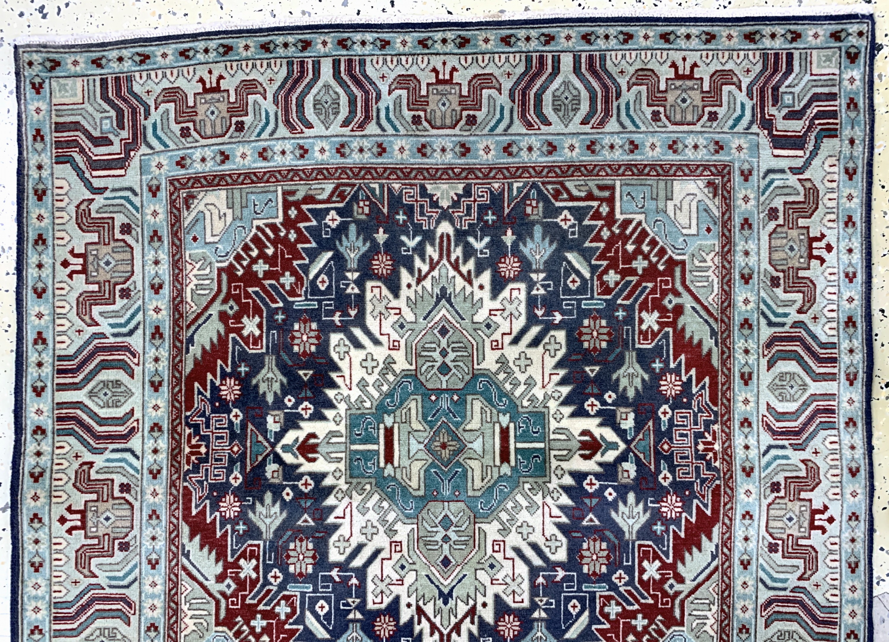 Detail d: 2 Lots Täbriz fein(40 Raj), Persien, Mitte 20.Jhd, Korkwolle auf Baumwolle, ca. 155 x 100cm, gereinigt, EHZ: 2