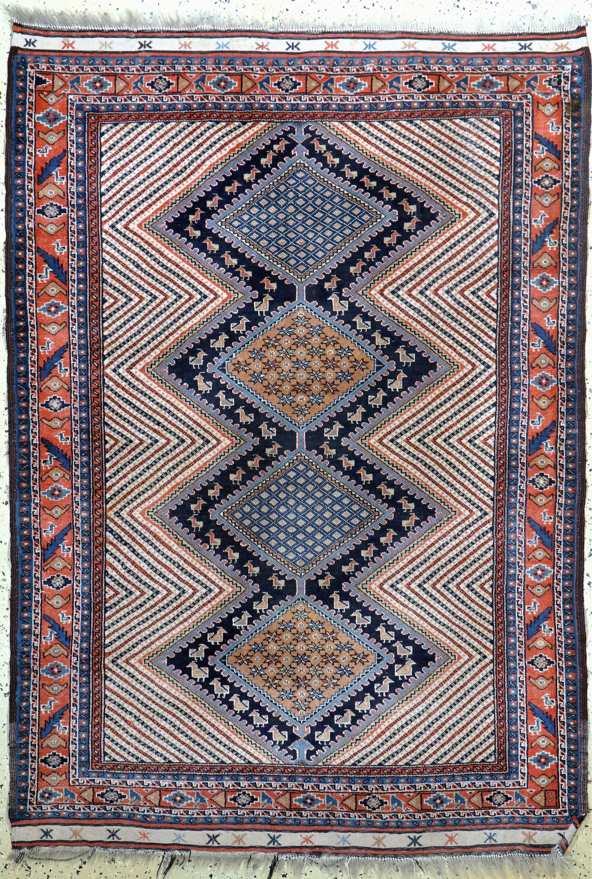 Ghochan, Persien, Ende 20.Jhd, Wolle auf Wolle, ca. 173 x 122 cm, EHZ: 2