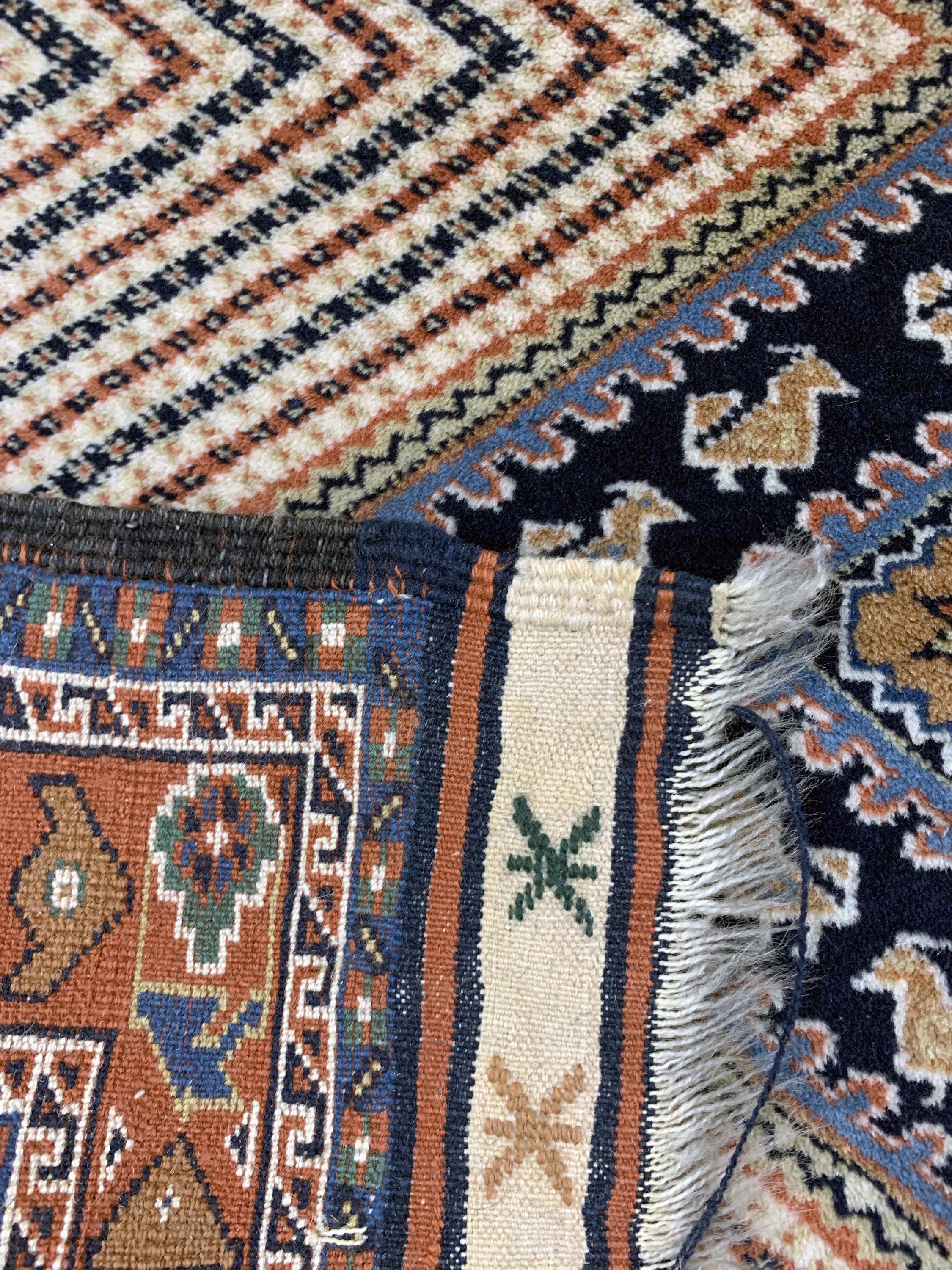 Detail e: Ghochan, Persien, Ende 20.Jhd, Wolle auf Wolle, ca. 173 x 122 cm, EHZ: 2