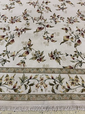 27007426b - Täbriz fein, Persien, Ende 20.Jhd, Korkwolle mit Seide, ca. 298 x 235 cm, EHZ: 2