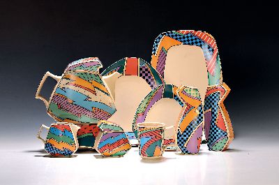 Image Extensive coffee and food service, Rosenthal ´Flash One´, designed by Dorothy Hafner, ...