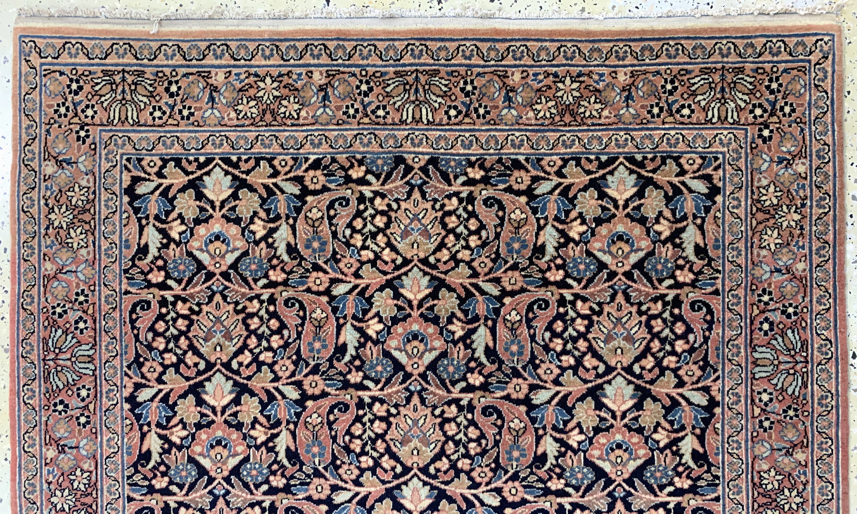 Detail a: Antiker Doroschk, Persien, um 1900, Wolle auf Baumwolle, ca. 190 x 130 cm, (nahezu neuwertig), Abrasch